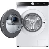 SAMSUNG WW90T986ASE/S2, Waschmaschine weiß/schwarz, QuickDrive Eco mit Q-Drum