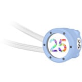 Thermaltake TH360 V2 Ultra ARGB Sync All-In-One Liquid Cooler Hydrangea Blue, Wasserkühlung hellblau