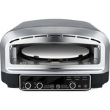 Wilfa CRUST Elektrischer Pizzaofen PO2B-E2200 schwarz, 2.200 Watt, für Pizzen bis ca. Ø 32cm, rotierender Pizzastein