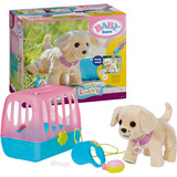ZAPF Creation BABY born Mein Hund Lucky mit Box, Spielfigur 