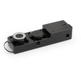 Alphacool Core 2x DDCzero Flat Reservoir 200 , Ausgleichsbehälter schwarz/transparent, mit Pumpe