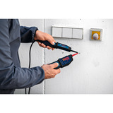 Bosch Professional Spannungsprüfer GVT 1000-15 Professional, Messgerät blau/schwarz, 2x Batterien, Tasche