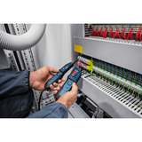 Bosch Professional Spannungsprüfer GVT 1000-15 Professional, Messgerät blau/schwarz, 2x Batterien, Tasche