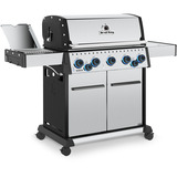 Broil King Gasgrill Baron S 590 IRX edelstahl, mit IR-Seiten- und Heckbrenner