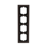 Busch-Jaeger Abdeckrahmen 4-fach, Abdeckung braun, Retail