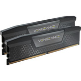 Corsair DIMM 32 GB DDR5-6000 (2x 16 GB) Dual-Kit, Arbeitsspeicher schwarz, CMK32GX5M2B6000C28, Vengeance, INTEL XMP