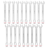 EINHELL Gabelringschlüssel-Set,  in E-Case-Einleger, Werkzeug-Set 19-teilig