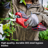 EINHELL Professional Akku-Astschere GP-LS 18/28 Li BL-Solo, 18Volt rot/schwarz, ohne Akku und Ladegerät
