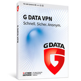 G DATA VPN, Sicherheit-Software 10 Lizenzen, 1 Jahr