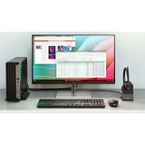 HP Pro Small Form Factor 400 G9 (9M8K5AT), PC-System schwarz, Windows 11 Pro