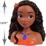 Just Play Disney Princess - Vaiana Styling Head, Schmink- und Frisierkopf 