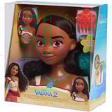 Just Play Disney Princess - Vaiana Styling Head, Schmink- und Frisierkopf 