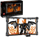 LEGO 10367 Icons Der Herr der Ringe: Balrog Bücherstütze, Konstruktionsspielzeug 