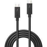 Lindy Thunderbolt 3 Kabel, 20 Gbit/s, passiv schwarz, 1 Meter