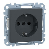 Merten Schutzkontakt Steckdose Standard anthrazit, Retail