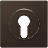 Merten Zentralplatte Wechsel-Rastschalter bronze, Retail