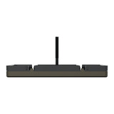 Merten Zentralplatte mit zentraler Abdeckplatte rechteckiger Ausschnitt, Abdeckung bronze, Retail