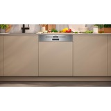 Neff S145HTS01E N50, Spülmaschine edelstahl (gebürstet), 60 cm, Home Connect