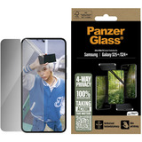PanzerGlass ECO MATRIX 4-Way Displayschutz Ultra-Wide Fit, Schutzfolie transparent, Samsung Galaxy S25+ / S24+, AlignerKit