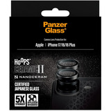 PanzerGlass Hoops Ceramic II, Schutzfolie schwarz, iPhone 17 / 16 / 16 Plus