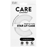 PanzerGlass Urban Combat Star Lit Case, Handyhülle transparent/weiß, iPhone 16e, MagSafe