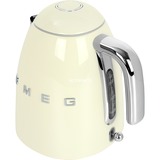 SMEG 50's Style KLF03CREU, Wasserkocher creme, 1,7 Liter