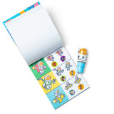 Spin Master Melissa & Doug - Sticker WOW! Astronaut Aufkleberstempel & Block, Basteln 
