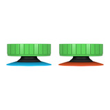 SteelSeries KontrolFreek No-Slip Thumb Grips – Creeper Edition, Kappe grün, 2 Stück, für Nintendo Switch 2 Joy-Cons / Pro Controller