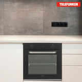 Telefunken BOV75HAI, Backofen schwarz