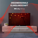 Telefunken D43U750X2CWI, LED-Fernseher 108 cm (43 Zoll), schwarz, UltraHD/4K, Tripple-Tuner, SmartTV, Android TV