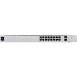 Ubiquiti USW-16-POE, Switch grau, 42W PoE Budget