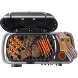 Weber Gasgrill Traveler Black schwarz/silber, zusammenklappbar