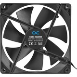 Alphacool Core 140mm Lüfter PWM 2500rpm, Gehäuselüfter schwarz, 140 mm