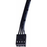 Alphacool Core 140mm Lüfter PWM 2500rpm, Gehäuselüfter schwarz, 140 mm
