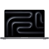 Apple MacBook Pro (14") 2023, Notebook grau, 8 GB, 512 GB (512 GB SSD), M3 10-Core GPU, MacOS, Deutsch