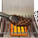 Broil King Gasgrill Regal S 690 Pro IR - BUNDLE edelstahl, mit Infrarot-Seitenbrenner und Heckbrenner, inkl. Pizzastein Set Imperial und Schutzhülle