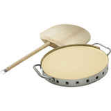Broil King Gasgrill Regal S 690 Pro IR - BUNDLE edelstahl, mit Infrarot-Seitenbrenner und Heckbrenner, inkl. Pizzastein Set Imperial und Schutzhülle