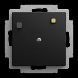 Busch-Jaeger Buschmat Fehlerstromschutzschalter Unterputz Einsatz 3151 UC-915, Steckdose schwarz, Retail