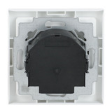 Busch-Jaeger Jalousie Komfort Timer Set Typ 6411 Unterputz mit integrierter Zeitschaltuhr weiß (glänzend), Retail