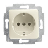 Busch-Jaeger Steckdosen Einsatz weiß Retail