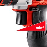 EINHELL Akku-Schlagbohrschrauber TE-CD 12/1 Li-i, 12Volt rot/schwarz, 2x Li-Ionen Akku 2,0Ah