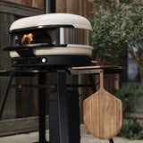 Gozney Akazienholz Pizzaschieber & Servierbrett XL, 16", Schneidebrett für Pizzen bis ca. Ø 40cm