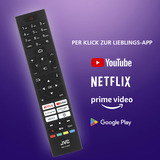 JVC LT-24VAH3455, LED-Fernseher 60 cm (24 Zoll), schwarz, WXGA, Tripple Tuner, Android TV