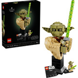 LEGO 75438 Star Wars Yoda Büste, Konstruktionsspielzeug 