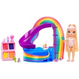 MGA Entertainment Rainbow High Little - Pool Day with Blush Spielset, Spielfigur 