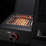 RÖSLE Gasgrill EPICFLAME Pro 4 schwarz, 800° Primezone, Backburner, Smart, Vario+ Grillrostsystem