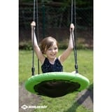 Schildkröt Nestschaukel Ø 60cm, Gartenspielgerät grün/schwarz