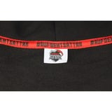 ALTERNATE ATTAX Hoodie (Logo geprägt) XL, Pullover schwarz
