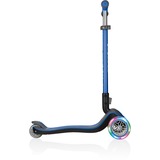 GLOBBER Elite Deluxe mit Leuchtrollen, Scooter blau