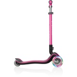 GLOBBER Elite Deluxe mit Leuchtrollen, Scooter pink/schwarz